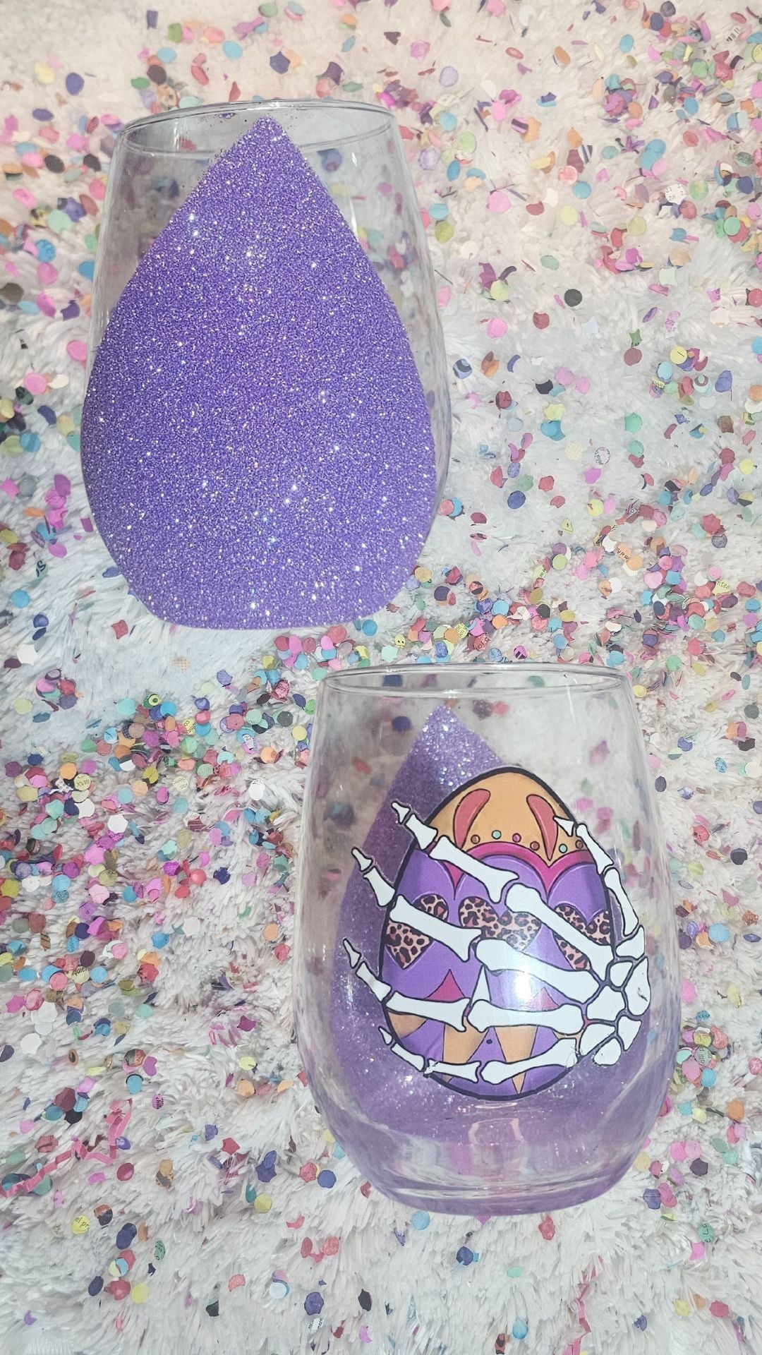 RTS Bad Egg 20oz Wine Glass
